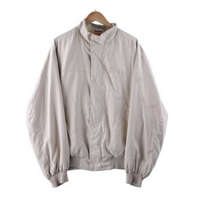 Paul & Shark Yachting Mens Beige Bomber Jacket Made in Italy 2XL